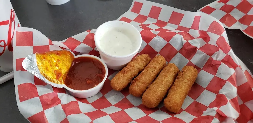 Battered Mozzarella Sticks