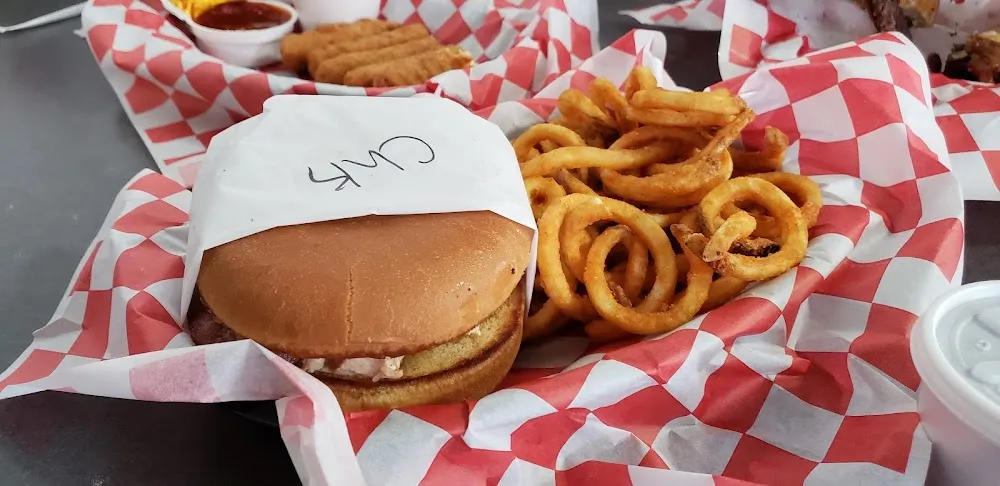 Grilled Chicken Sandwich with French Fries